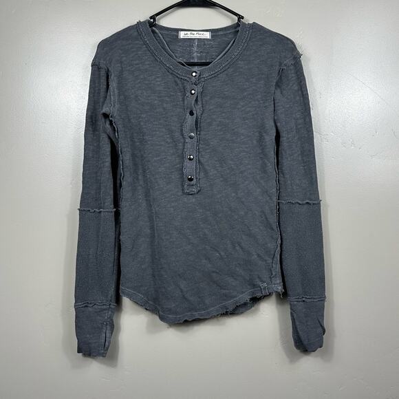 FREE PEOPLE Phoebe Henley in Black Size XS - Picture 3 of 8